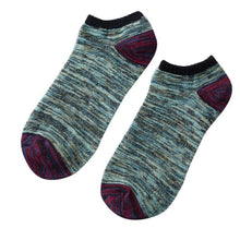 High Quality Men's Warm Ankle Low Cut  Cotton Socks 5 Colors