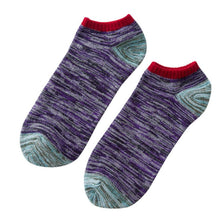 High Quality Men's Warm Ankle Low Cut  Cotton Socks 5 Colors
